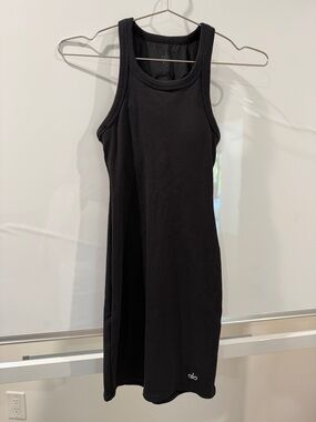 alo yoga black tennis dress Airlift Double Trouble Tennis Dress main image 0